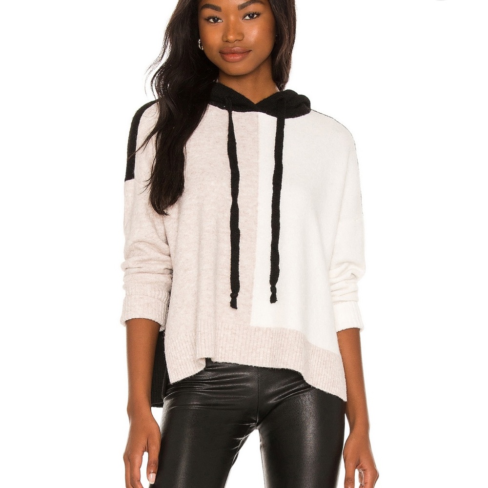 Color block hoodie